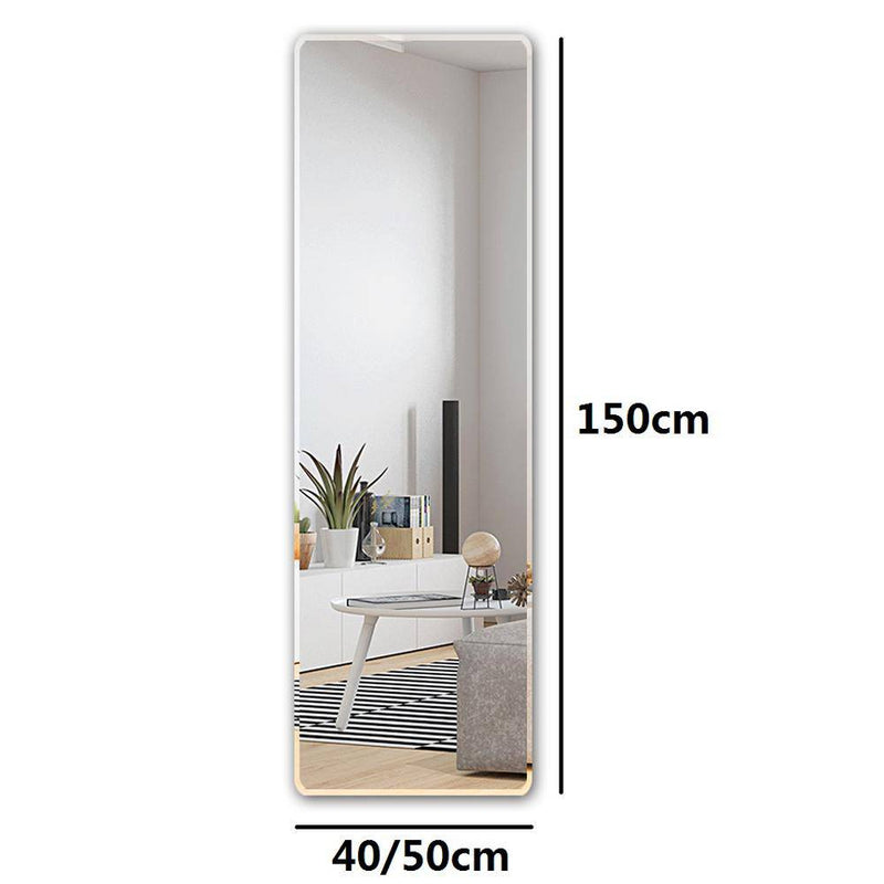 Rectangular wall mirror Floor