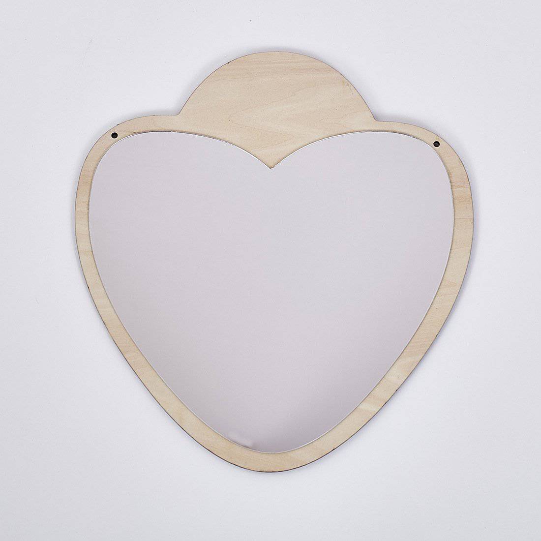 Miroir mural en forme de coeur Decoration - vue 4 sur 4