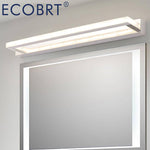 Applique murale LED chromé pour miroir 42cm