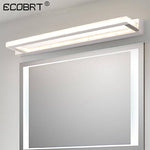 Applique murale LED chromé pour miroir 42cm