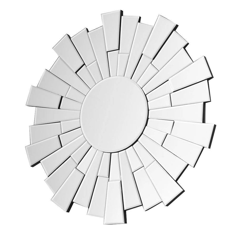 Stylish round wall mirror