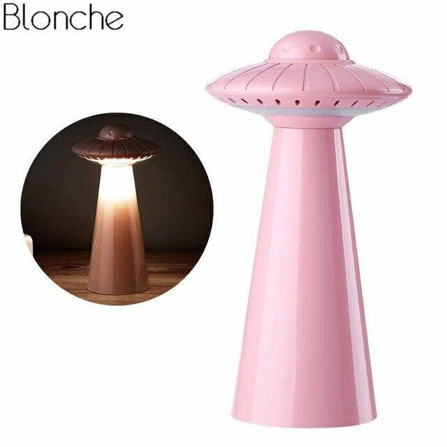 Lampe de bureau design LED conique coloré