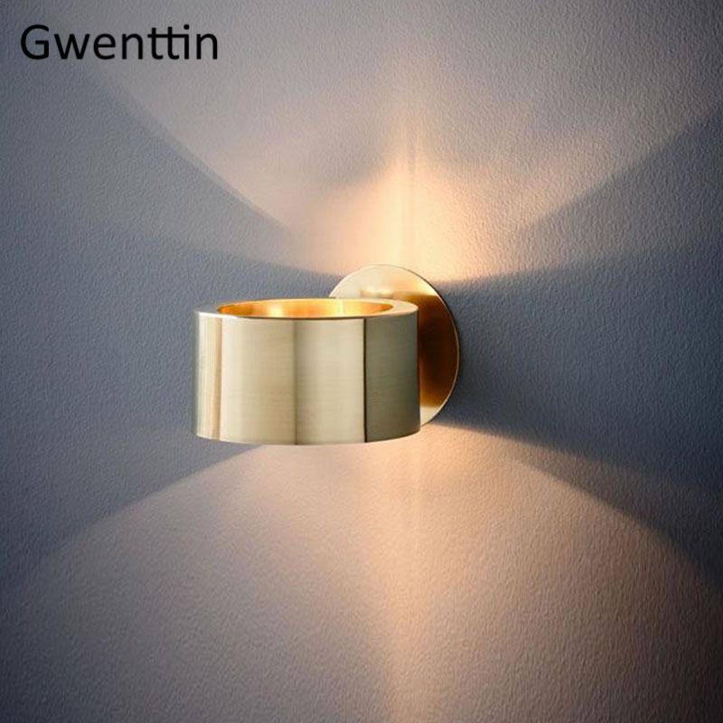 wall lamp LED wall lamp design gold ring