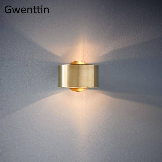 wall lamp LED wall lamp design gold ring