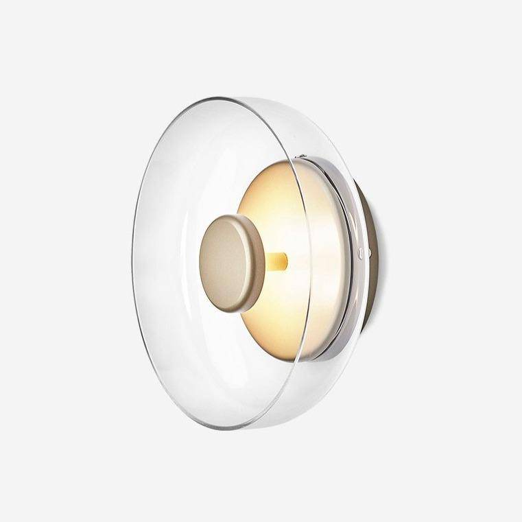 wall lamp round metal LED design wall-mounting Shining style