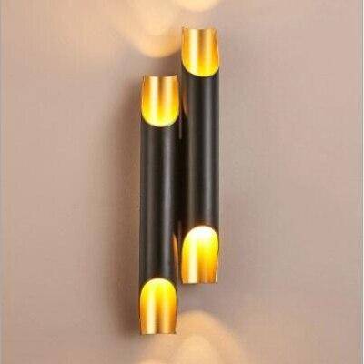 wall lamp cylindrical design wall-mounted aluminium