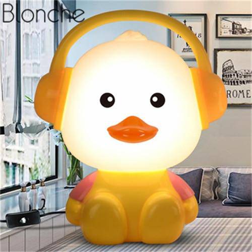 Children's LED table lamp in the shape of cartoon animals