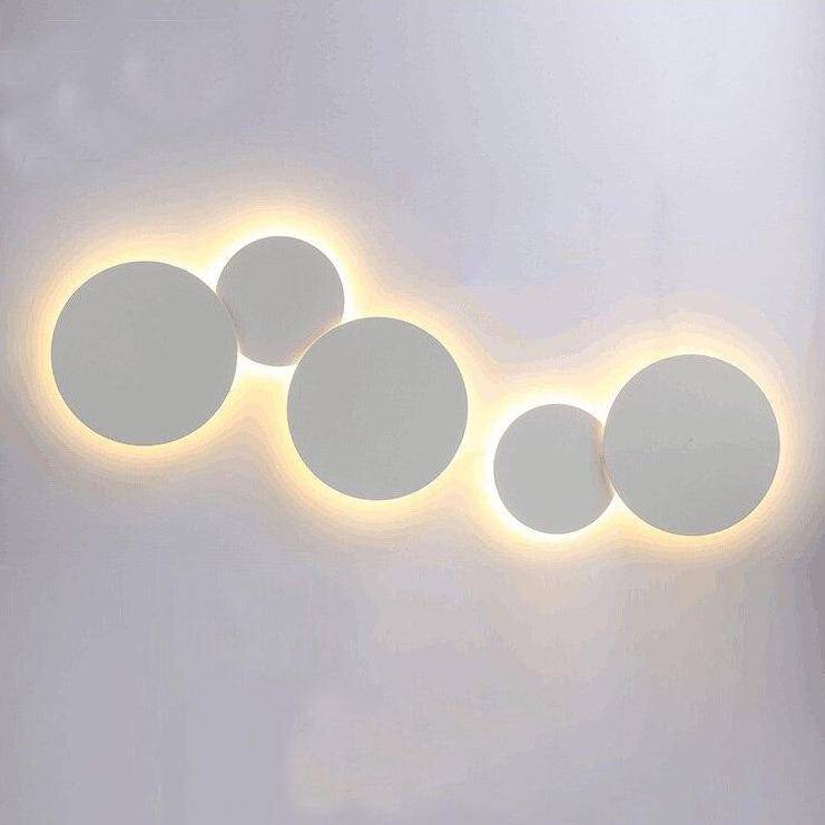 Applique murale LED ronde Eclipse (à l'unité)