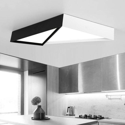 Geometric modern triangle LED ceiling light