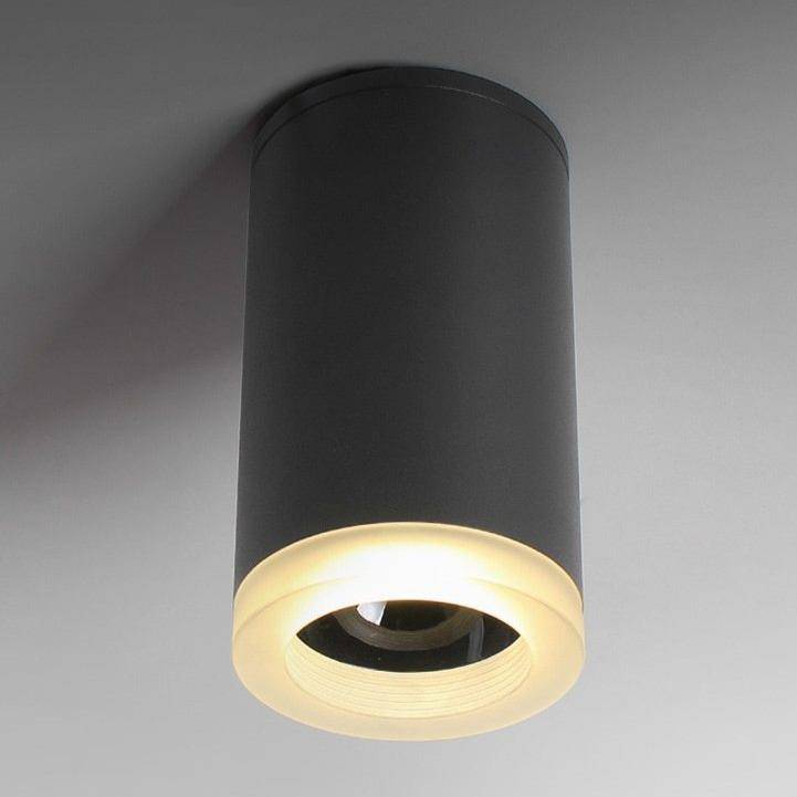 Spot rond design LED cylindre en métal Light