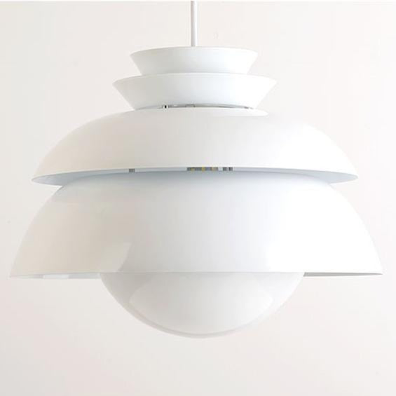 Suspension design LED blanche en forme de fleur Denmark