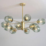 Lustre design avec branches et boules en verres Ball