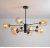 Lustre design avec branches et boules en verres Ball