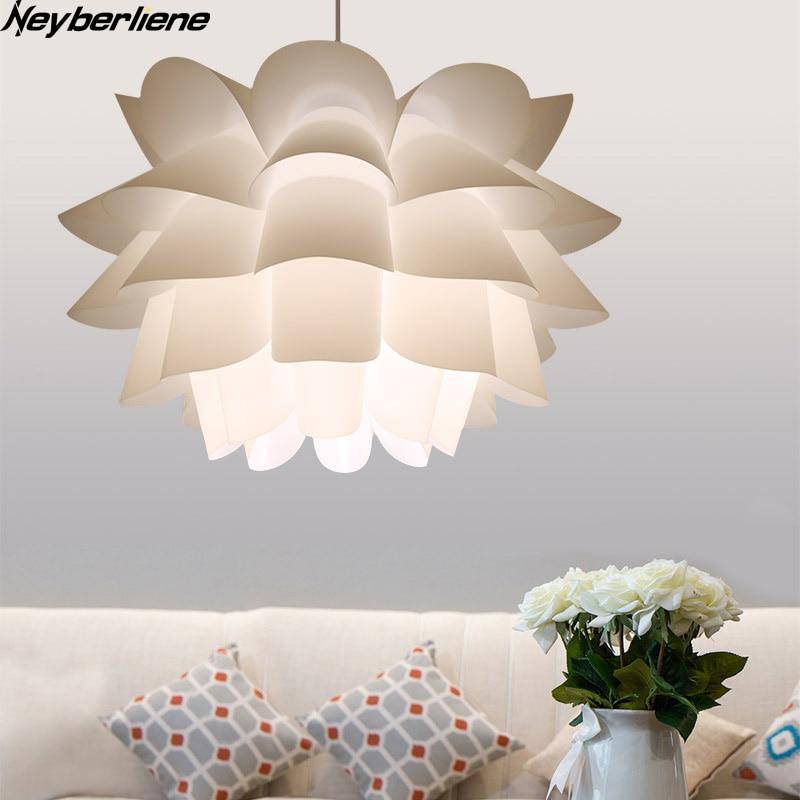 Suspension LED fleur blanche Room - vue 4 sur 5