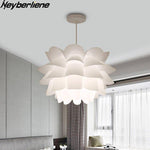 Suspension LED fleur blanche Room