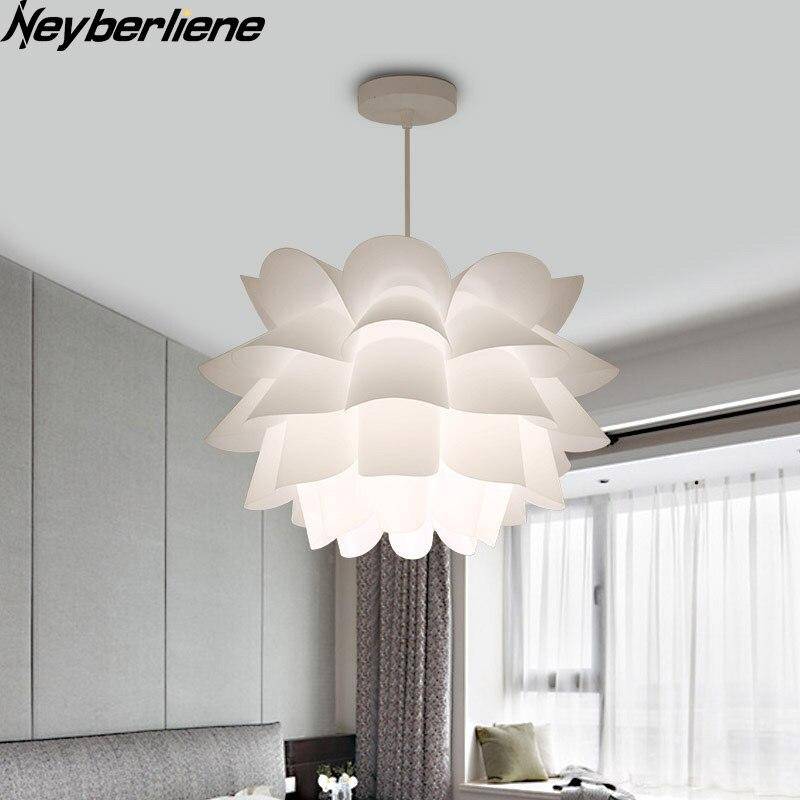 pendant light LED white flower Room