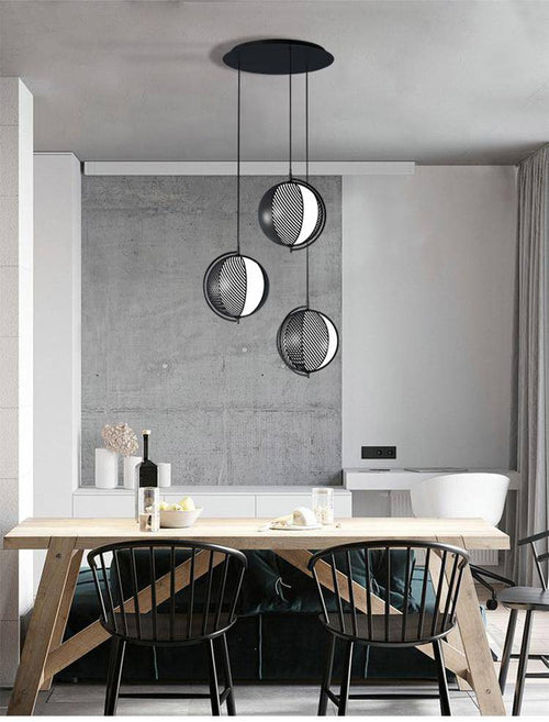 Suspension design boule en cage Creative - vue 6 sur 5