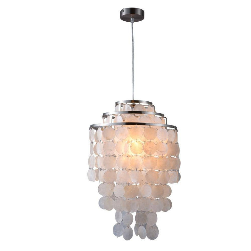 Lámpara de suspensión design LED con malla de vidrio Loft