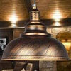 Suspension rustique style retro Cafe
