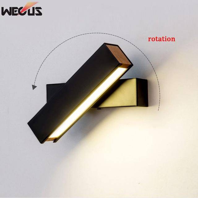 Applique murale design LED rectangles en aluminium ajustable Square - vue 6 sur 6