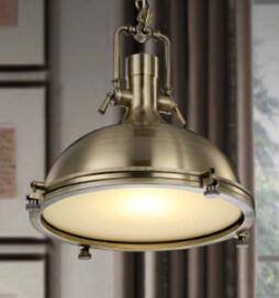 pendant light retro metal design Continental