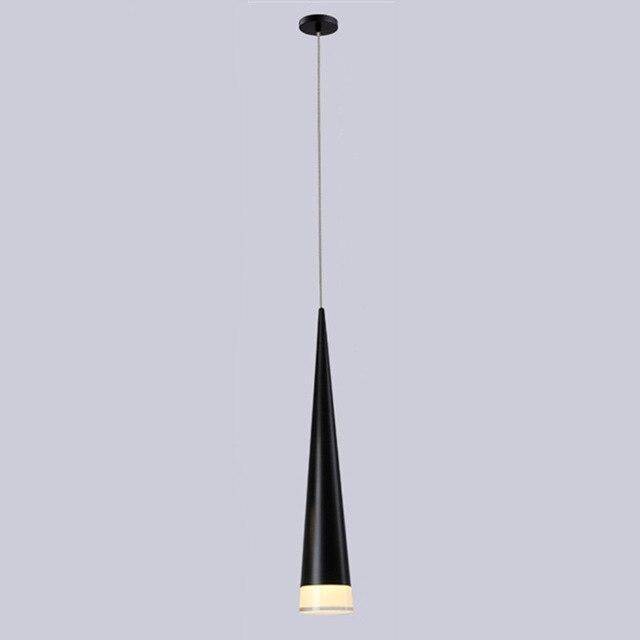 Suspension design long cone à LED Tube - vue 2 sur 5
