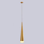 Suspension design long cone à LED Tube