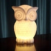 Lampe à poser à LED en forme d'hibou