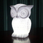 Lampe à poser à LED en forme d'hibou