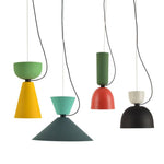 Suspension loft colorée Letter