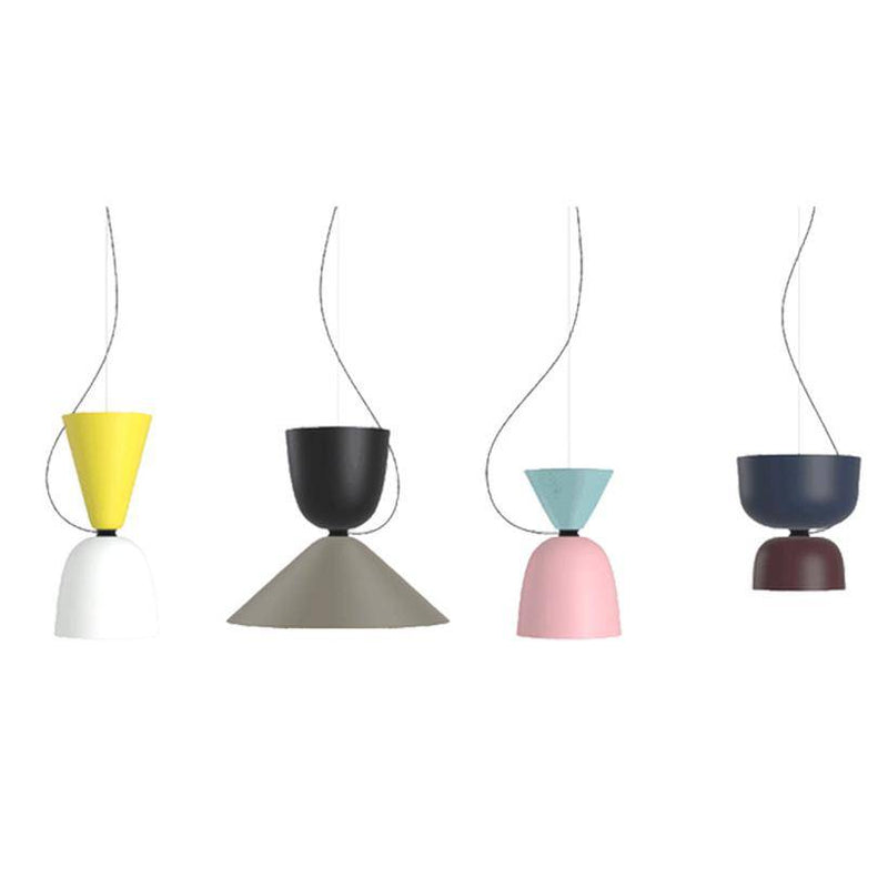 pendant light loft colored Letter