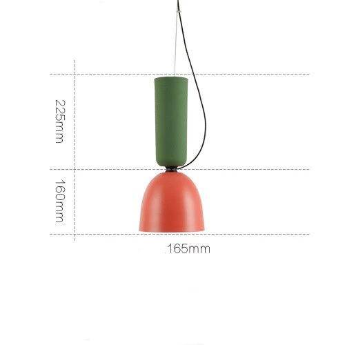 pendant light loft colored Letter