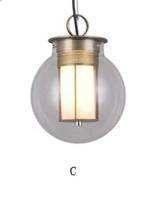 Suspension design boule en verre fumé Loft - vue 8 sur 11