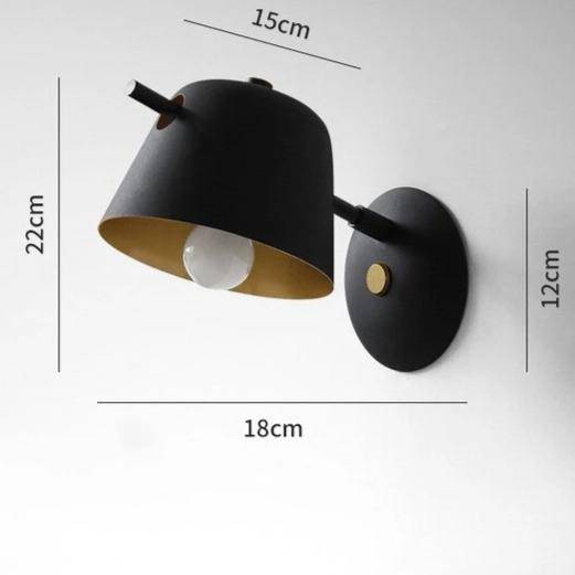 wall lamp Metal LED wall-mounted steerable Wall