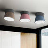 Plafonnier LED conique coloré dirigeable Macaron