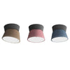 Plafonnier LED conique coloré dirigeable Macaron