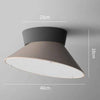 Plafonnier LED conique coloré dirigeable Macaron