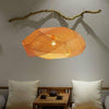 Lustre design nuage entrelacée en bambou Tatami