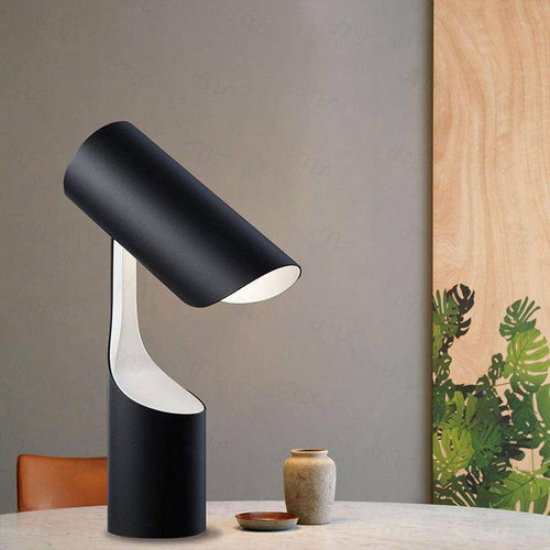 LED tube design table lamp