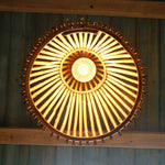 Suspension conique en bambou Asia