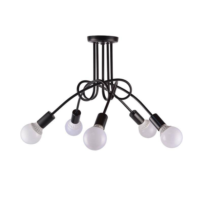 LED metal design ceiling light with multiple light points