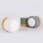 Spotlight modern LED wood and metal coloured Allan