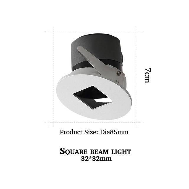 Spot encastré LED rond avec plusieurs modèles Light