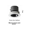 Spotlight round recessed LED with several Light models