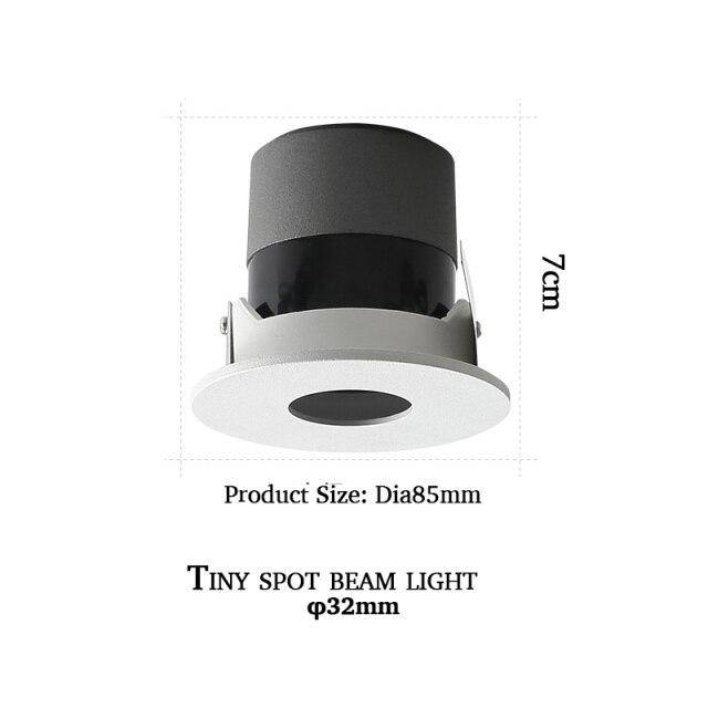 Spot encastré LED rond avec plusieurs modèles Light