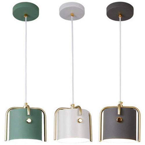 Suspension design à LED abat-jour métal coloré Kitchen - vue 9 sur 9
