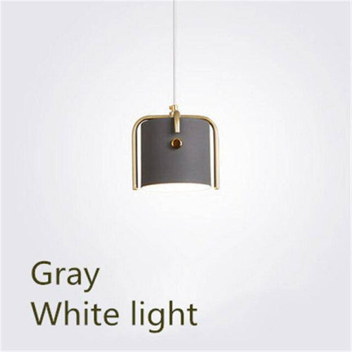 Suspension design à LED abat-jour métal coloré Kitchen - vue 8 sur 9