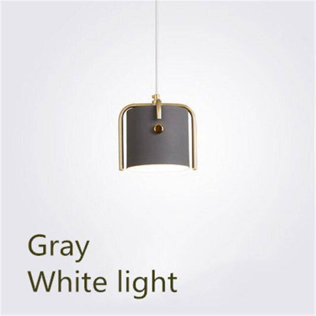 pendant light LED design lampshade metal colored Kitchen