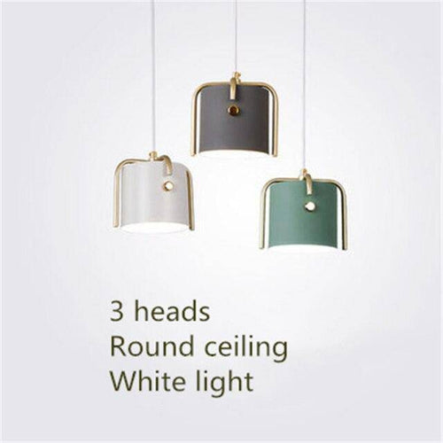 Suspension design à LED abat-jour métal coloré Kitchen - vue 7 sur 9