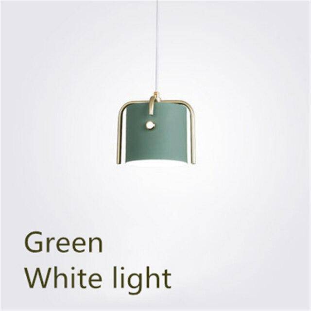 pendant light LED design lampshade metal colored Kitchen
